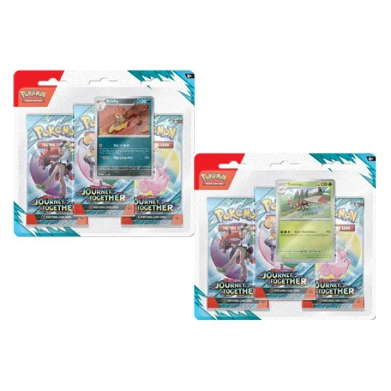 Journey Together Three-Booster Blister (Assorted Promo) | Pokemon TCG