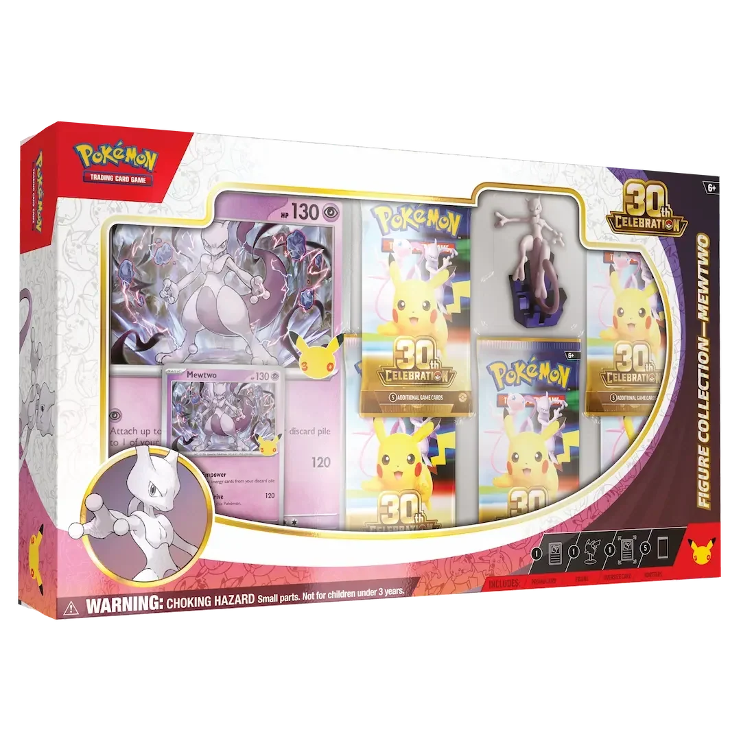30th Celebration Mewtwo Figure Collection | Pokemon TCG