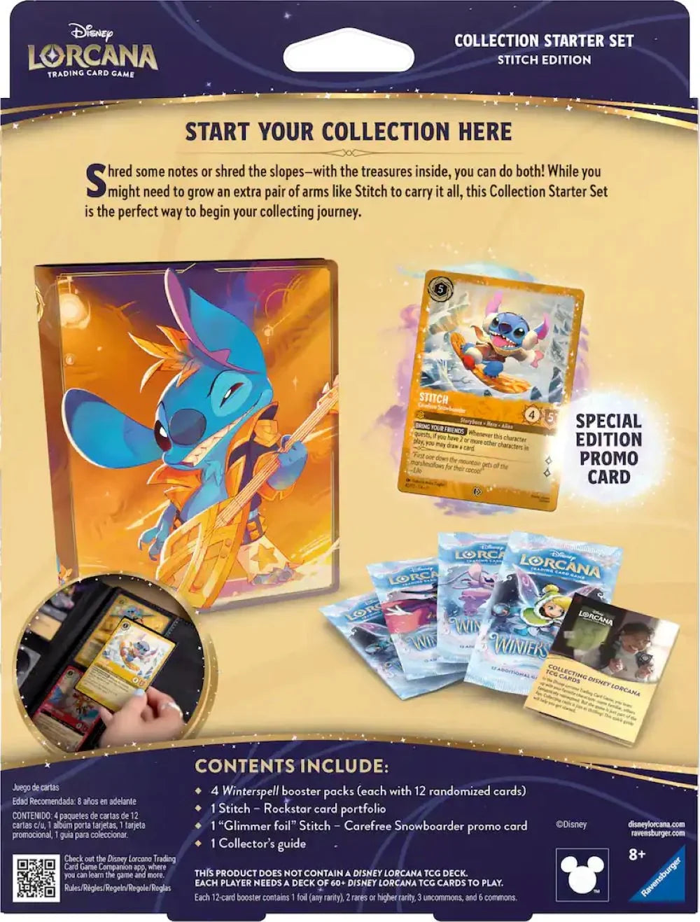 Disney Lorcana: Winterspell Collection Starter Set (Stitch Edition)