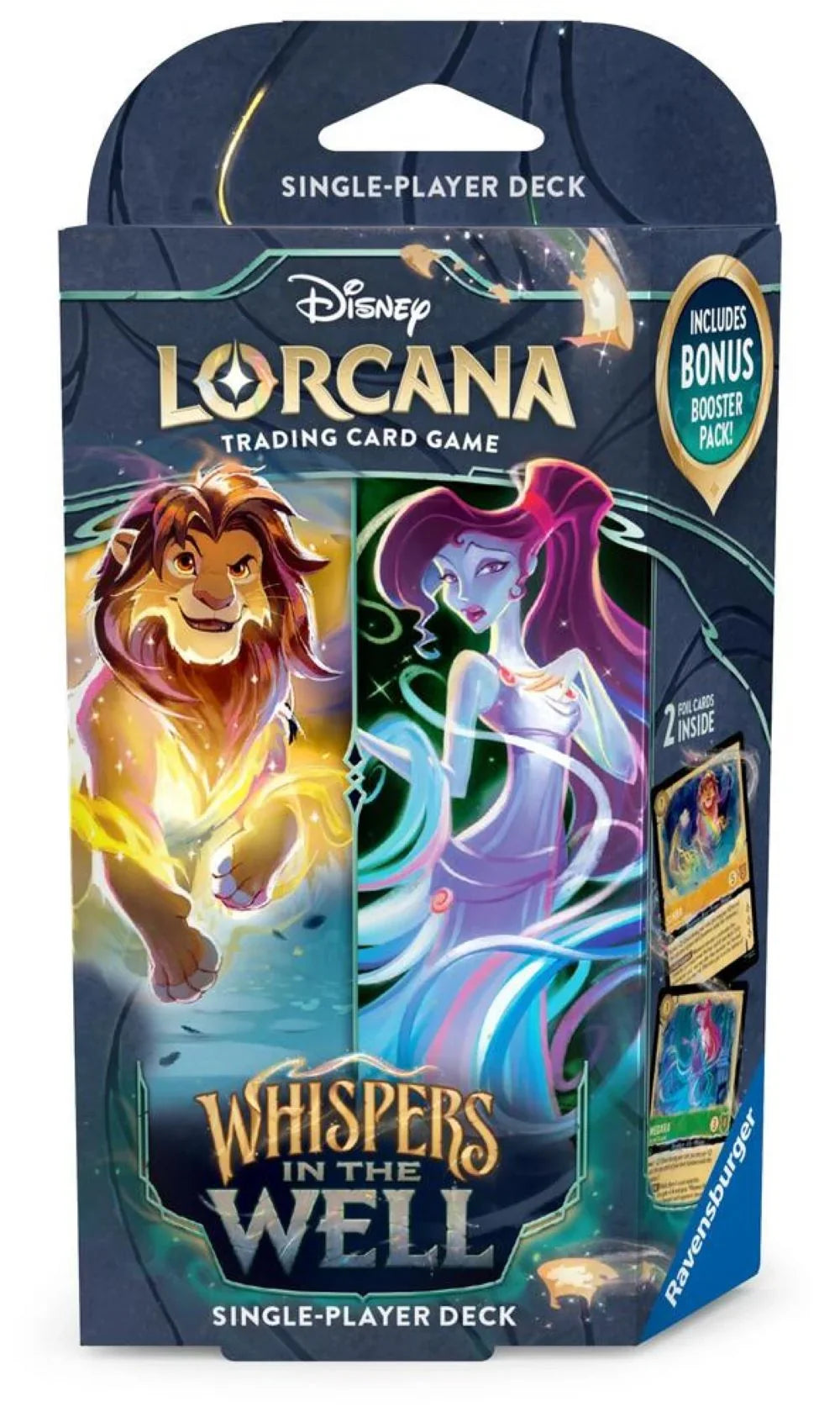 Disney Lorcana: Whispers in the Well Starter Deck Set of 2