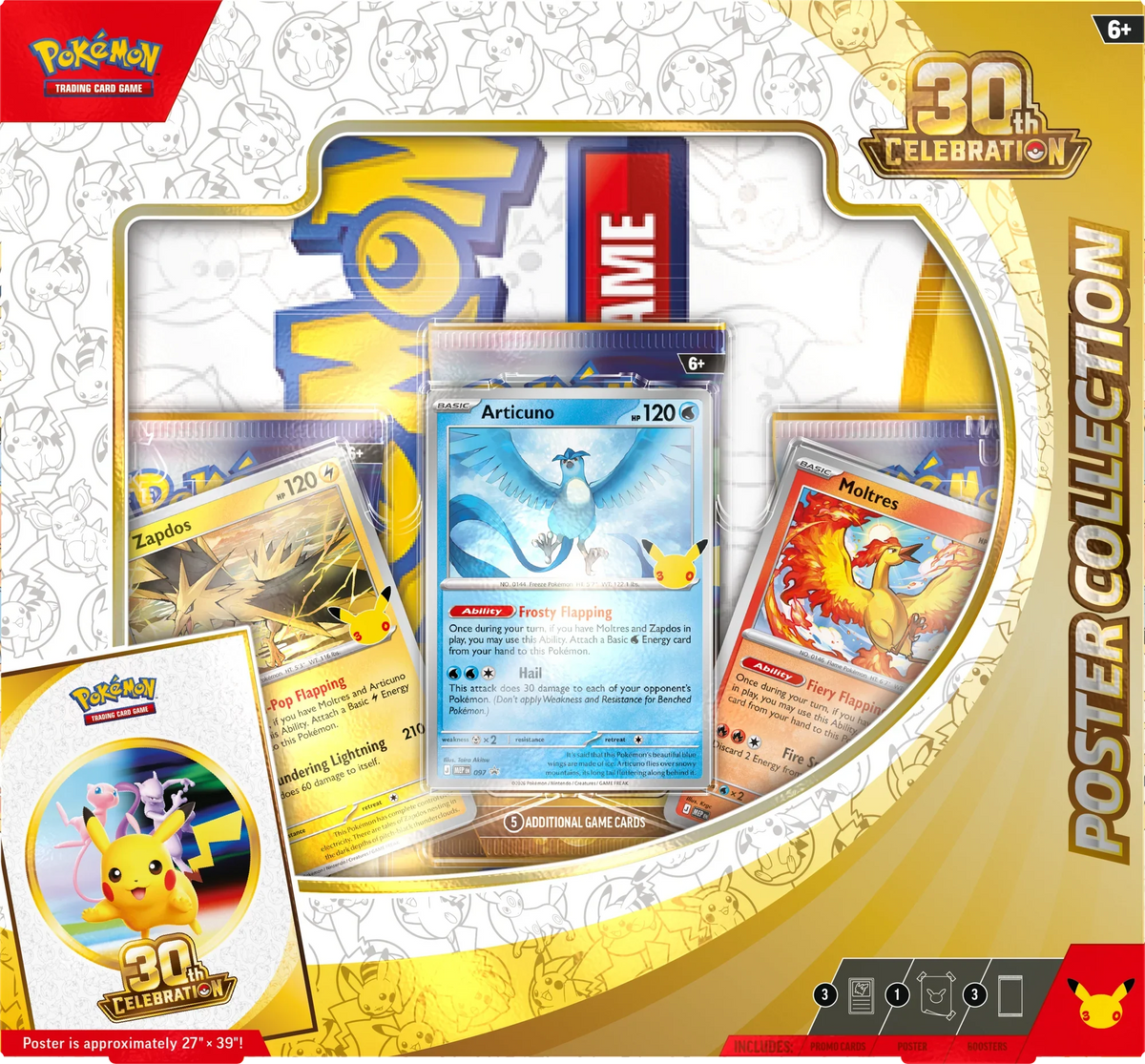 30th Celebration Poster Collection | Pokemon TCG