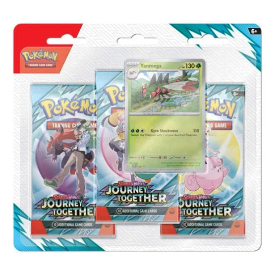 Journey Together Three-Booster Blister (Assorted Promo) | Pokemon TCG
