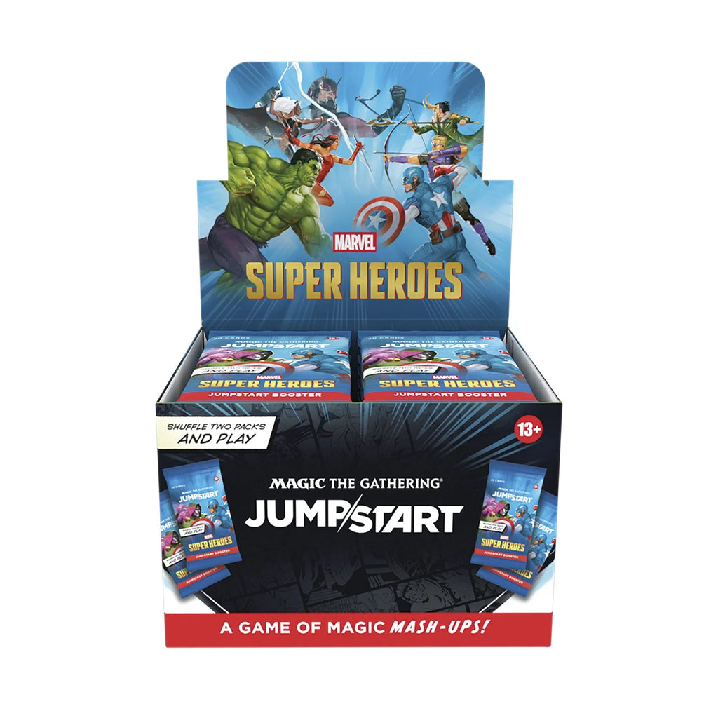 Magic the Gathering Marvel Super Heroes Jumpstart Booster Box